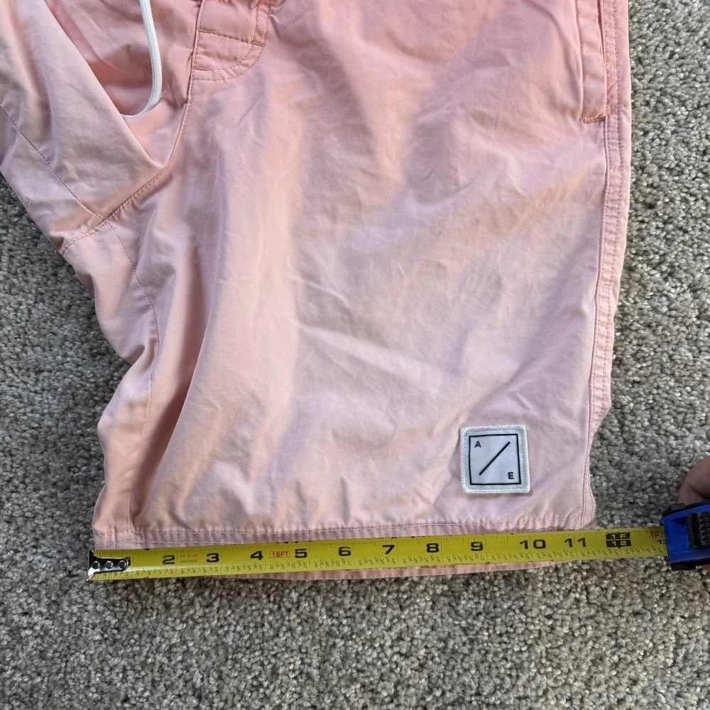 American Eagle Outfitters Swim Shorts Mens Medium Pink Ombré Trunks Beach